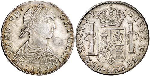 1809. Fernando VII. Lima. JP. 8 ... 