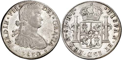 1810. Fernando VII. México. HJ. 8 ... 