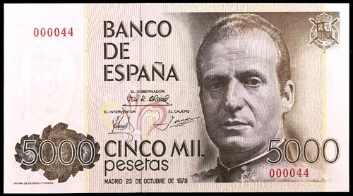 1979. 5000 pesetas. (Ed. E4) (Ed. ... 