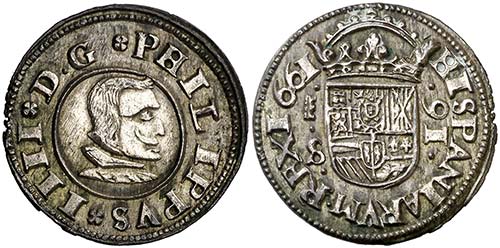 1661. Felipe IV. Segovia. S. 16 ... 