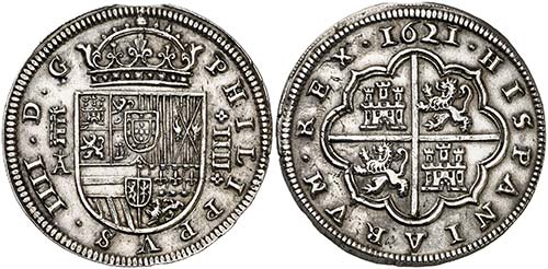 1621. Felipe IV. Segovia. . 4 ... 