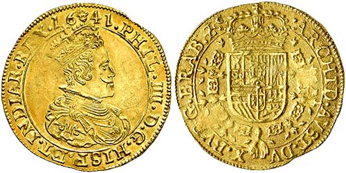 1641. Felipe IV. Bruselas. Doble ... 