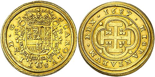 1687/3. Carlos II. Segovia. BR. 8 ... 