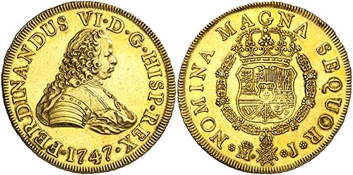 1747. Fernando VI. Madrid. J. 8 ... 