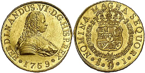 1759. Fernando VI. Santiago. J. 8 ... 