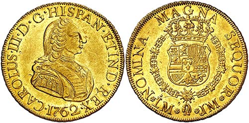 1762. Carlos III. Lima. JM. 8 ... 