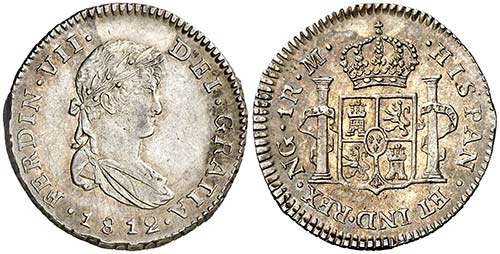 1812. Fernando VII. Guatemala. M. ... 