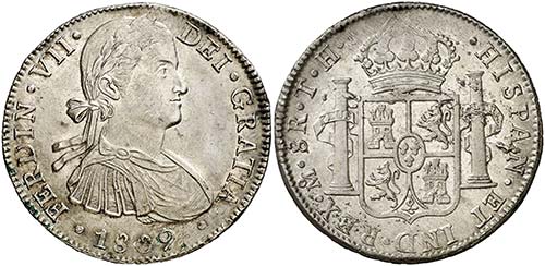 1809. Fernando VII. México. TH. 8 ... 