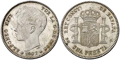 1902*1902. Alfonso XIII. SMV. 1 ... 