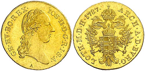 1787. Austria. José II. A ... 