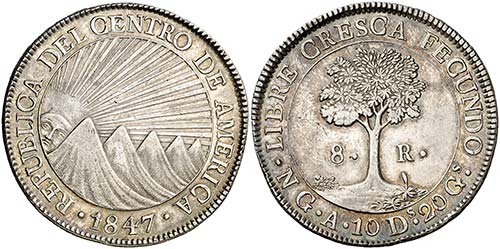 1847. Centro América. Guatemala. ... 