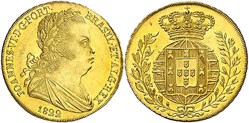 1822. Portugal. Juan VI. Lisboa. 1 ... 