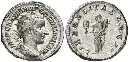 (239 d.C.). Gordiano III. ... 