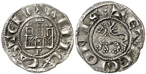 Alfonso X (1252-1284). Burgos. ... 