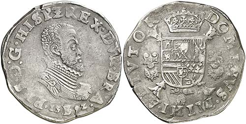 1592. Felipe II. Bruselas. 1 ... 