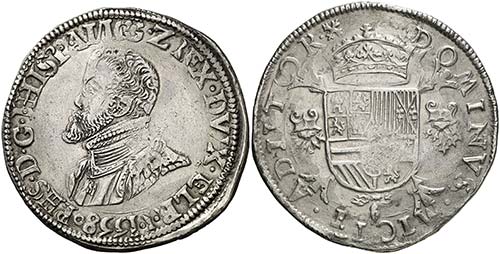 1558. Felipe II. Nimega. 1 escudo ... 