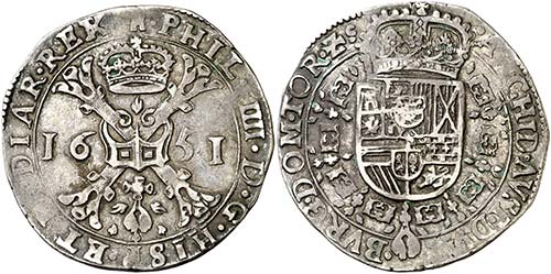1651. Felipe IV. Tournai. 1 ... 