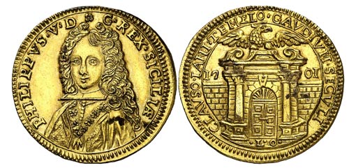 1701. Felipe V. Sicilia. ... 