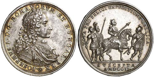 1702. Austria. José I. El Rey en ... 