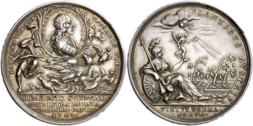 1702. Austria.  José I. Victoria ... 