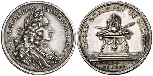 1711. Austria. Carlos VI. ... 