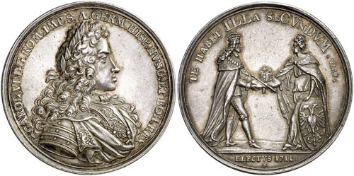 1711. Austria. Carlos VI. La ... 