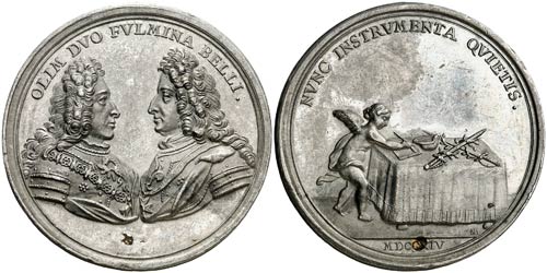 1714. Austria. Carlos VI. Paz de ... 
