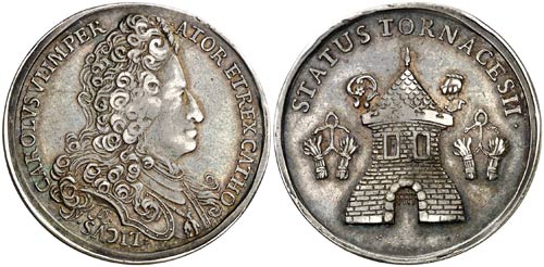 (1720).  Austria.  Carlos VI.  ... 