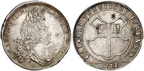 1727.  Austria.  Carlos VI.  ... 