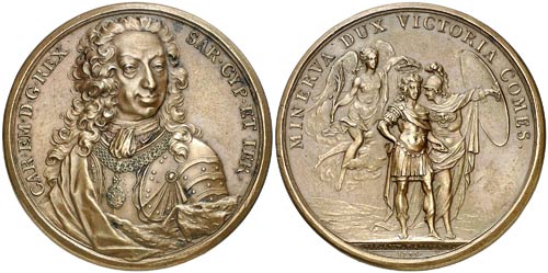 1739. Italia. Carlos Manuel III de ... 