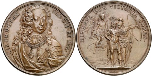 1739. Italia. Carlos Manuel III de ... 