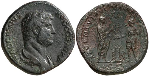(130-133 d.C.). Adriano. ... 