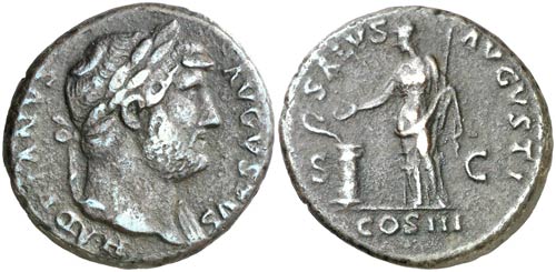 (125-127 d.C.). Adriano. As. ... 