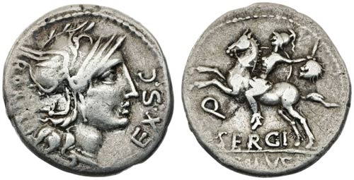 (hacia 116-115 a.C.). Gens Sergia. ... 