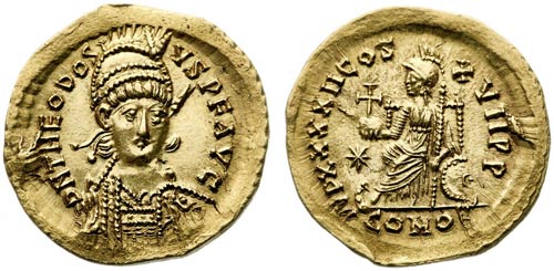 (441-450 d.C.). Teodosio II. ... 
