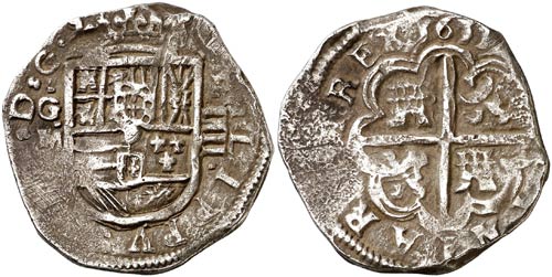 1611. Felipe III. Granada. M. 4 ... 