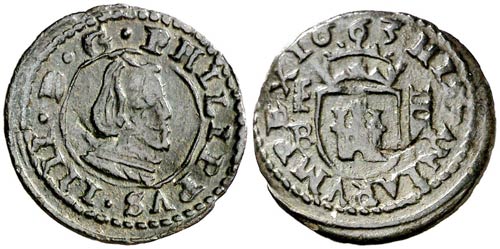 1663. Felipe IV. Segovia. BR. 4 ... 