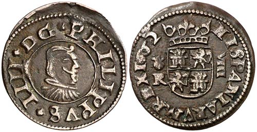 1662. Felipe IV. Coruña. R. 8 ... 