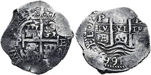 1669. Carlos II. Potosí. E. 8 ... 