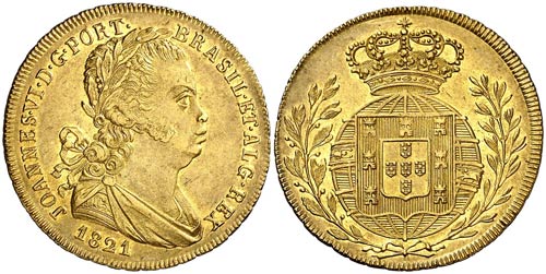 1821. Portugal. Juan VI. Lisboa. ... 