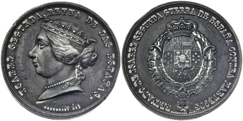 s/d (1859). Isabel II. Guerra de ... 
