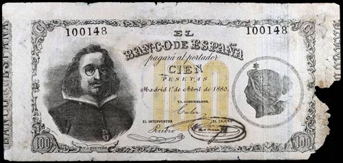 1880. 100 pesetas. (Ed. B62f) (Ed. ... 