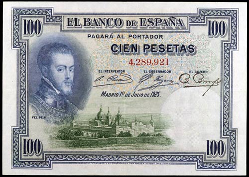 1925. 100 pesetas. (Ed. B107) (Ed. ... 