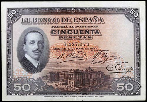1927. 50 pesetas. (Ed. B110) (Ed. ... 