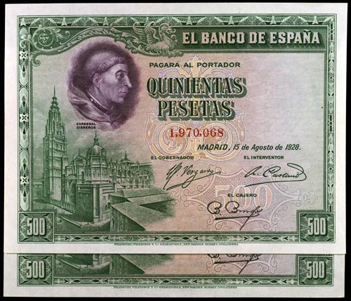 1928. 500 pesetas. (Ed. C7) (Ed. ... 