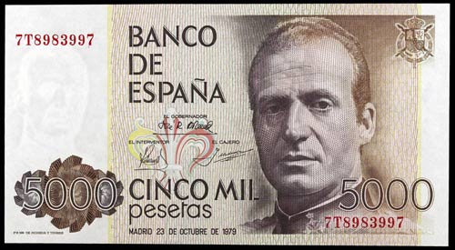 1979. 5000 pesetas. (Ed. E4a) (Ed. ... 