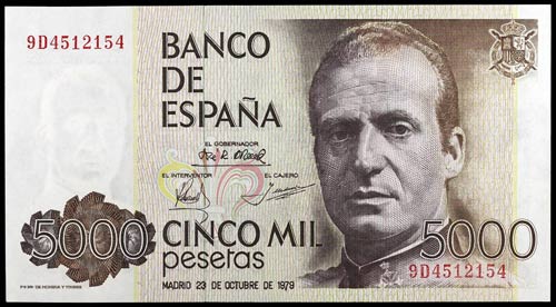 1979. 5000 pesetas. (Ed. E4b var) ... 
