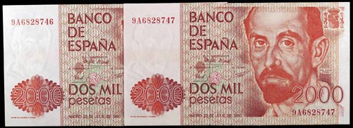 1980. 2000 pesetas. (Ed. E5b) (Ed. ... 