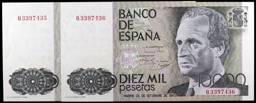 1985. 10000 pesetas. (Ed. E7a) ... 