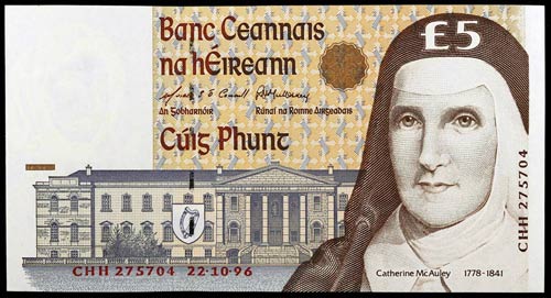 1996. Irlanda. Banco Central. 5 ... 